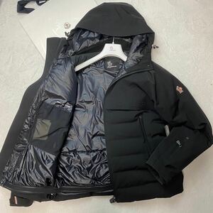 希少XL【新品同様 付属品付】MONCLER GRENOBLE モンクレール グルノーブル ACHENSEE GIUBBOTTO ダウンジャケット アウター 黒 ブラック 4