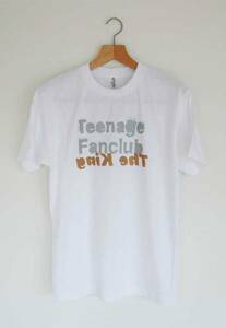 【新品】 Teenage Fanclub King Tシャツ SizeM ネオアコ ギターポップ グランジ オルタナ シルクスクリーンプリント