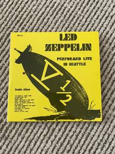 Led Zeppelin 「V 1/2. Performed Live In Seattle」 ３CD　Cobra Standard