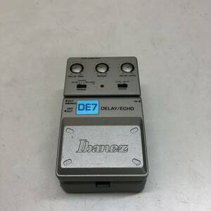 127 アイバニーズ DE7 DELAY / ECHO エフェクター 通電確認のみ 現状品 ジャンク品 Ibanez 