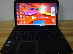 東芝 ノートパソコン dynabook T552/37GB/Core i3-2312M 2.1GHz/4GB/1000GB/BD/中古特価良品