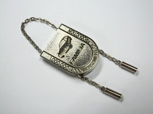 MAZDA マツダ BD型 FAMILIA ファミリア ミリオンキーホルダー key chain 100万台達成記念 ノベルティ