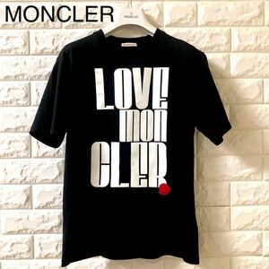 【超美品】★MONCLER★モンクレール・ロゴプリント・赤ワッペン・正規品