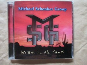 【Ｍｉｃｈｅｌ Ｓｃｈｅｎｋｅｒ Ｇｒｏｕｐ（Ｍ．Ｓ．Ｇ）（マイケル・シェンカ－・グル－プ）】◆Ｗritten ｉｎ ｔｈｅ Ｓａｎｄ◆ＣＤ