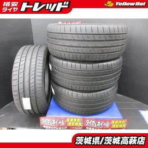 送料無料 中古タイヤ 225/50R17 コンチネンタル conti MAX Contact MC5 225/50R17 94V 4本セット レガシー レガシィ スカイライン 茨城高萩