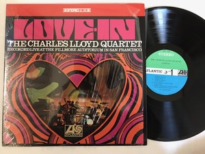 ■USオリジ■THE CHARLES LLOYD QUARTET / LOVE-IN 1967年 米ATLANTIC シュリンク準美品！(JAZZ ROCK, PSYCHE JAZZ名盤)