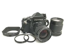 ★ PENTAX 67 TTL + smc PENTAX 67 1:4.5 75mm + 1:2.8 165mm ★ ペンタックス 中判カメラ