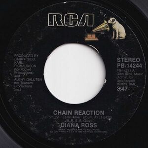 Diana Ross Chain Reaction / More And More RCA US PB-14244 205309 SOUL DISCO ソウル ディスコ レコード 7インチ 45