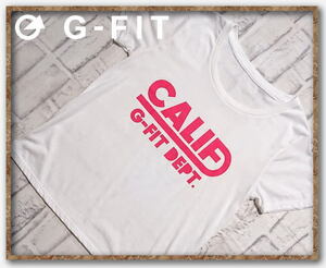 ☆G-FIT　ジーフィット　プリント入りカットソー　白☆