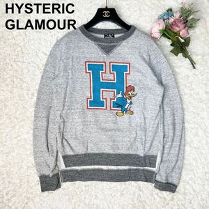 HYSTERIC GLAMOUR ヒステリックグラマー スウェット トレーナー フリーサイズ レディース B102331-87