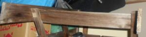 脚立 木製 手作り 木製はしご 小型 固定タイプ 寸法約45×21×H85CM 中古 1点