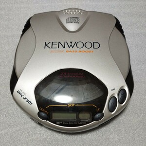 【ジャンク】 KENWOOD ポータブルCDプレーヤー DPC-X301