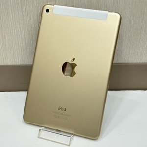 ジャンク iPad mini 4 32GB ゴールド MNWG2J/A au 利用制限○