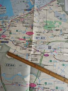 △千葉県　袖ケ浦　観光ガイドマップ　大きい地図　