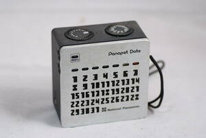 National Panasonic(ナショナル パナソニック)R-88 パナペット デイト 受信できました。昭和レトロス カレンダー付きラジオです。