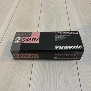 【未使用】Panasonic ステレオラジオカセットプレーヤー　RQ-SX60V-K