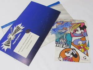 TDL 開園14周年 ミクロアドベンチャーオープン ピンバッジ 1997年 東京ディズニーランド レトロ　レア 非売品 キャスト限定 お土産袋 紙袋