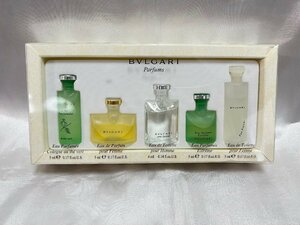 ■【YS-1】 ブルガリ BVLGARI ミニ香水 5点セット ■ プールファム EDP プールオム EDT オーフレッシュ EDT オ パフメ 【同梱可能商品】■B