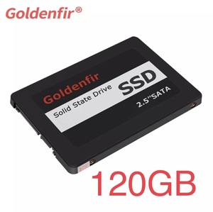 【最安値！】SSD Goldenfir 120GB SATA / 6.0Gbps 新品 2.5インチ 高速 NAND TLC 内蔵 デスクトップPC ノートパソコン ブラック