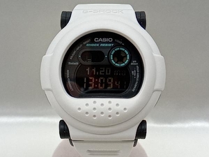 【CASIO G‐SHOCK】G-B001SF ホワイト 腕時計 クォーツ 20BAR BLuetooth機能搭載 箱付き メンズ 中古