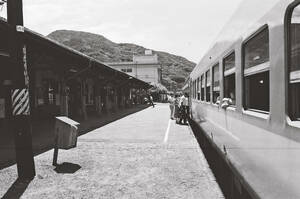 飾って楽しむ鉄道写真（昭和の駅in九州：松浦線 左石） NO.58760010