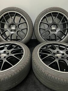 245/40R20 BRIDGESTONE/REGNO GRVⅡ 21年 BBS GERMANY MOTORSPORT CH142 20インチ 8.5J ＋38 114.3 5H 4本 アルファード