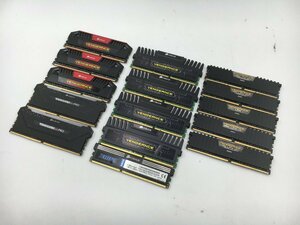 ♪▲【CORSAIR コルセア】デスクトップ用 メモリ 16GB 部品取り 15点セット まとめ売り 0424 13