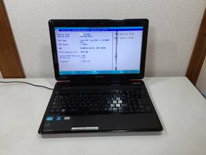 TOSHIBA DYNABOOK QOSMIOQ T751/WTTD / F750 BIOS確認ノートパソコン ジャンク(172224