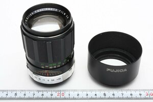 ※ 希少品 純正金属フード 100mm 対応品付 M42フジ FUJI 135mm f3.5 T フジノン フジフィルム FUJINON T FUJI FILM F2872