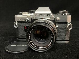 瓩56） OLYMPUS オリンパス　OM10　フィルムカメラ　カメラ　OM-SYSTEM F.ZUIKO AUTO-S 1:1.8 f=50mm　レンズ　シャッター確認　動作未確認