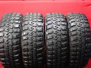 中古タイヤ 35×12.5R17 125Q 4本セット フェデラル COURAGIA M/T FEDERAL COURAGIA MT 9分山 アメ車 リフトアップ車