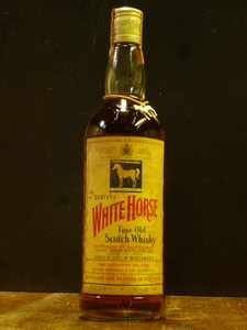 通関済 「ホワイトホース」1960年代後半～1970年あたり流通 特級 従価 WHITE HORSE Fine Old ラガヴーリン クレイゲラヒ 通・WH-0421-S
