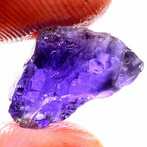 【世界の原石:アイオライト 4.95ct:5256】非加熱 菫青石 ブラジル産 Natural Iolite Rough 鉱物 宝石 標本 jewelry Brazil