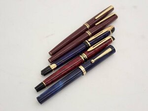 MONTBLANC モンブラン CLASSIC/SHEAFFERS シェファーノンナンセンス/WATERMAN ウォーターマンPHILEAS EXPERT/ 万年筆5本セット ∽ 6E33D-13