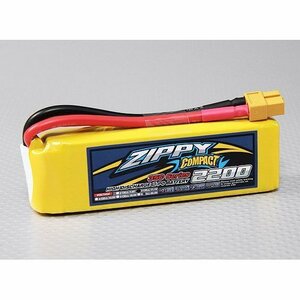 Compact 11.1V 2200mAh 35C45C リポ ZIPPY★ホビーショップ青空