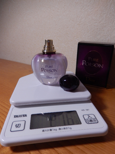 とてもキレイ！ほぼ満タン 216g(^^ゞ パルファム 50ml「ピュア プアゾン：DIOR PURE POISON」EDP-SP（スプレー） _/_/交渉OK、匿名OK！_/_/