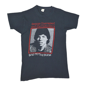 1982 GEORGE THOROGOOD ジョージサラグッド BAD TO THE BONE ヴィンテージ Tシャツ 【L】 *AA1