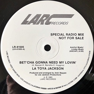 【Disco 12】Latoya Jackson / Bet