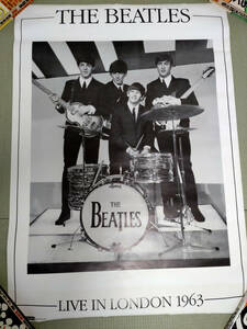 ★ポスター THE BEATLES　Live in London 1963 ビートルズ★