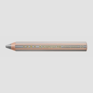 送料無料★ステッドラー 色鉛筆 ぎん シルバー 6本 ノリスジュニア 水彩色鉛筆 太軸 140-81*6