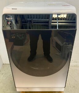 【東大阪発】SHARP/シャープ ドラム式洗濯乾燥機 ES-W114-SR 2022年製 右開き 洗濯11kg/乾燥6kg マイクロ高圧洗浄 プラズマクラスター