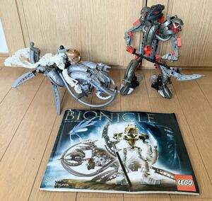 LEGO　8596　レゴ　バイオニクル　BIONICLE　タカヌーバ　光のトーア　マクータ　廃盤品　部品足りない　パーツ