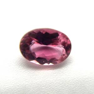 天然ピンクトルマリン ルース 1.216ct ソーティング付き 約6.0×8.1×3.8mm 裸石 外し石 大粒 宝石 ジュエリー jewelry pink tourmaline