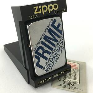 ジッポー ZIPPO オイルライター MILD SEVEN PRIME マイルドセブン プライム シルバー 1941レプリカ 2005年 USA製 ジャンク
