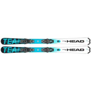 ヘッド HEAD 2024 SUPERSHAPE TEAM EASY JRS 107cm＋JRS 4.5 GW CA 金具付 新品 取付無料　ジュニアスキー キッズ子供用