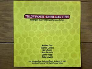 MDNA-21172:YELLOWJACKETS『BARREL AGED STRUT』(1CDR)