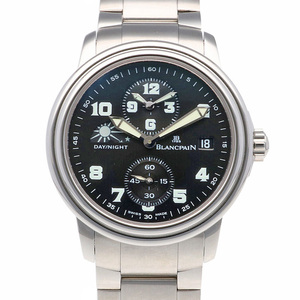 ブランパン レマン ダブルタイムゾーン 腕時計 ステンレススチール 2160-1130-71 自動巻き 1年保証 Blancpain 中古