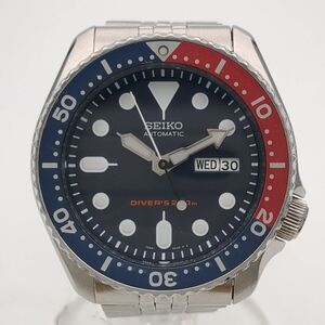 ジャンク　セイコー　DIVER’S 200m　7S26-0020　自動巻き　ブラック　腕時計　SEIKO　026153　中古　◆3114/高洲店