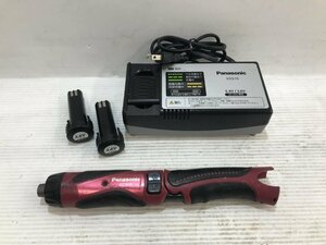 【中古品】Panasonic(パナソニック) 3.6v充電スティックドリルドライバー レッド EZ7410LA2SB1/ITH99NEPH2Q6