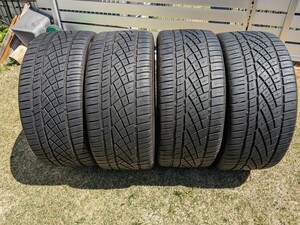 245/35R19 4本 コンチネンタル アルファード エスティマ プリウスα クラウン エルグランド オデッセイ バリ山 Continental